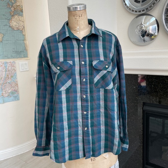 Vintage High Sierra flannel shirt XL plaid